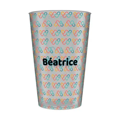 Gobelet réutilisable personnalisé 50cl Pinte ultra-personnalisation