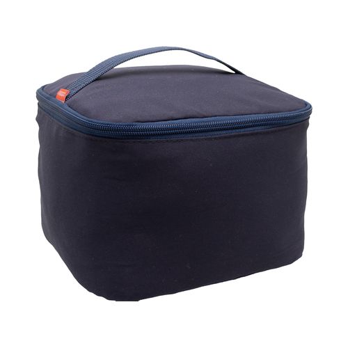 Sac Isotherme Bento Bleu Nuit Personnalisable - Polycoton Premium