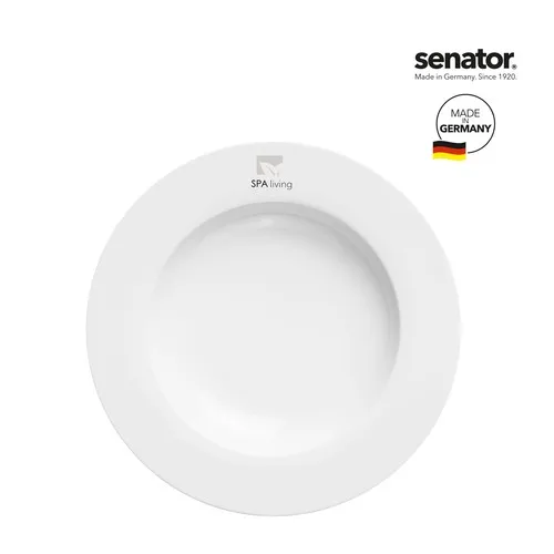 Assiette Creuse Porcelaine Blanche Personnalisable - Fancy