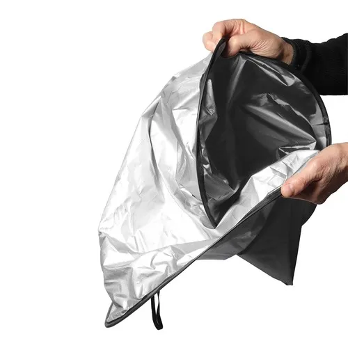 Pare-soleil publicitaire personnalisable pour voiture avec housse