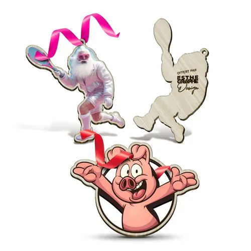 DÉCORATION EN BOIS - IMPRESSION UV