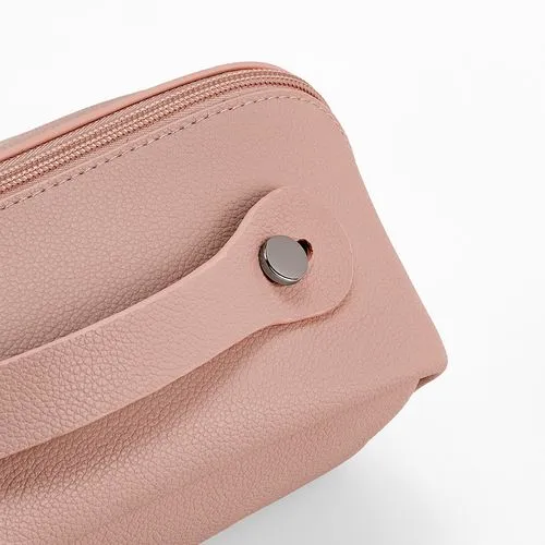 Trousse de toilette Macao 3,5L en rCuir, fermeture éclair,poignée