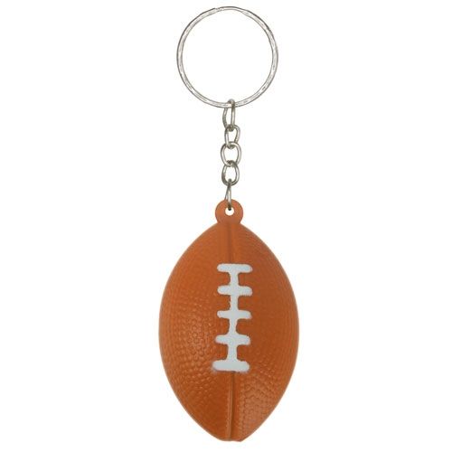 Porte-clés Rugby Orange Personnalisable - Sérigraphie