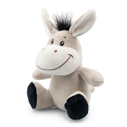 Âne en Peluche Personnalisable 14 cm - Objet Publicitaire Original