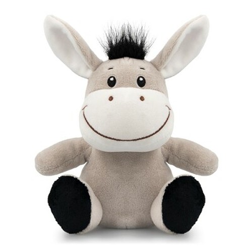 Âne en Peluche Personnalisable 14 cm - Objet Publicitaire Original