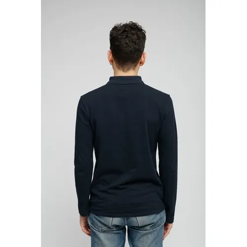 Polo Homme Manche Longue Coton Bio - Personnalisable par Sérigraphie