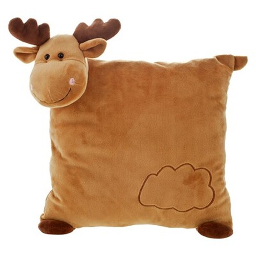 Oreiller Renne Personnalisable 30 cm - Peluche Publicitaire