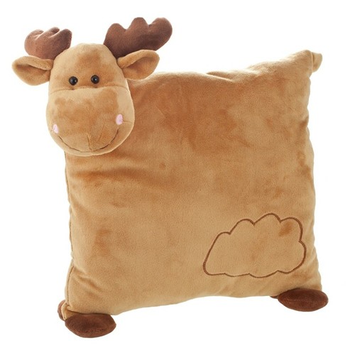 Oreiller Renne Personnalisable 30 cm - Peluche Publicitaire