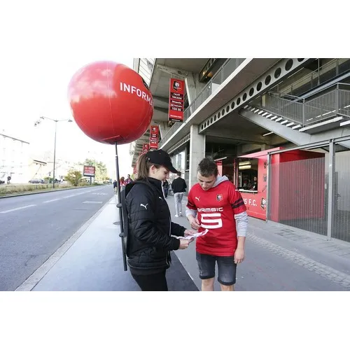 Ballon Géant PVC Personnalisé pour Intérieur - PLV Gonflable