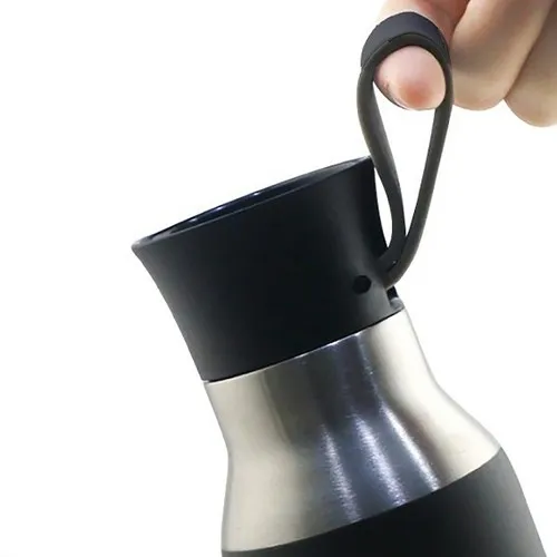 Bouteille isotherme 500mL double paroi personnalisable - Acier inox