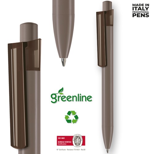 Stylo Bille Recyclé Personnalisable - Mine Jumbo 2 Km