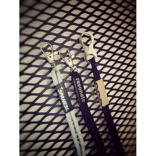 Lanyard Court en Cuir Personnalisable - Élégance Premium