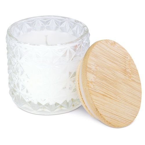 Bougie Aromatique Vanille Personnalisable - Cadeau d'Entreprise