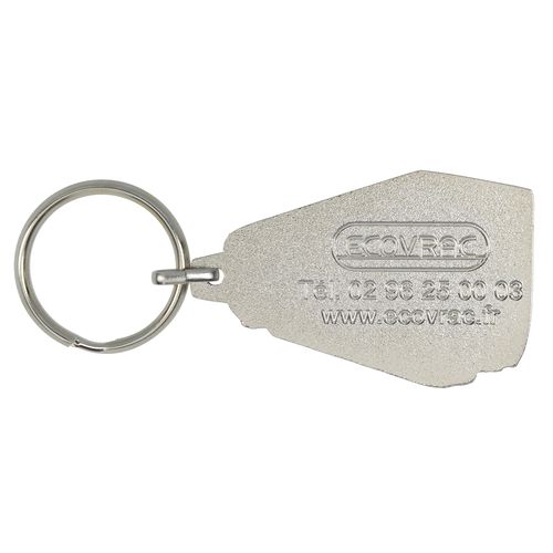 Porte-Clés Zamac Émaillé Premium Personnalisable sur Mesure