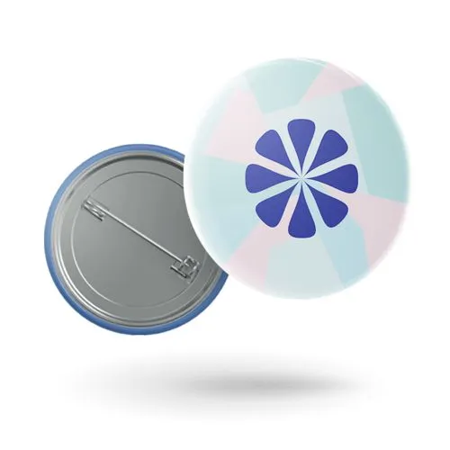 Button badge personnalisé