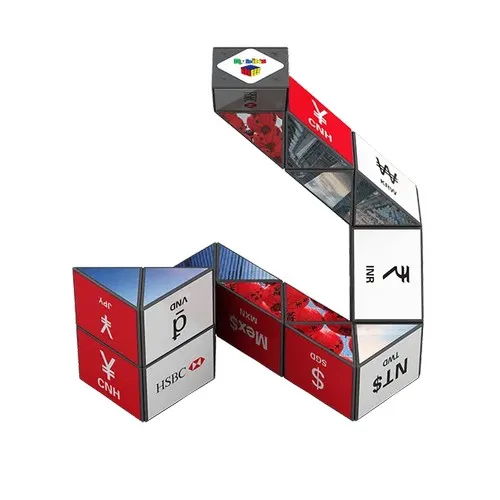 Cube Twist Personnalisé - Jeu Créatif Publicitaire sur Mesure