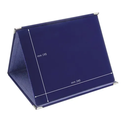 Écrin Porte-Plaque Velours Personnalisable - Format 25x20 mm