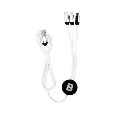 R-ABS Câble de charge Ursa CM-5132 Blanc