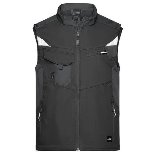 Workwear gilet softshell