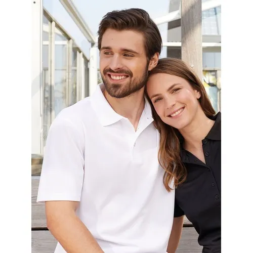 Polo micro polyester homme