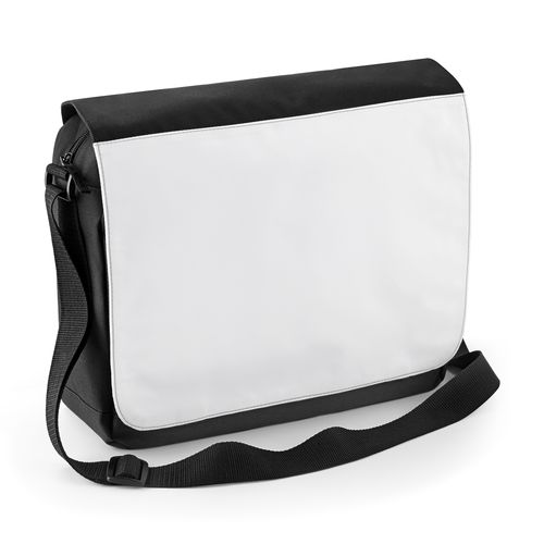 Sac Messager Personnalisable par Sublimation - Noir 600D