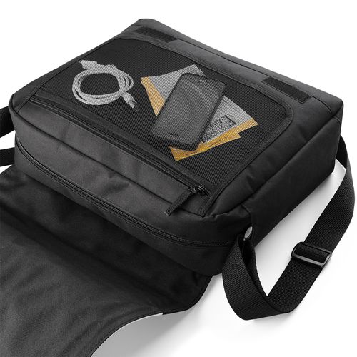 Sac Messager Personnalisable par Sublimation - Noir 600D