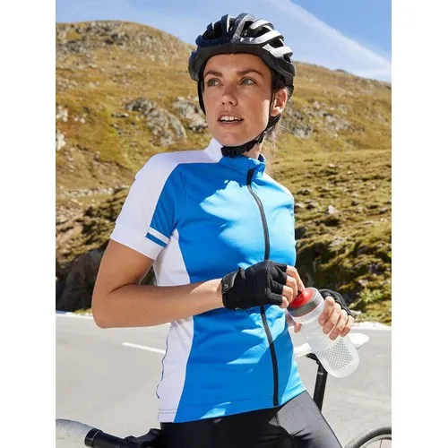 T-shirt de cycliste avec fermeture femme