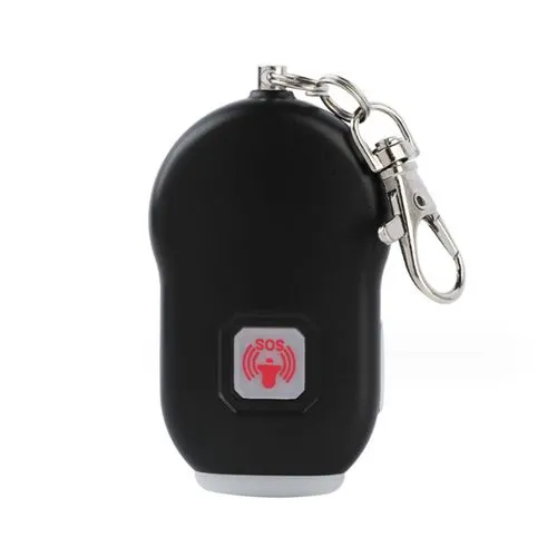 Porte-clés alarme personnalisable 130 dB - Sécurité rechargeable