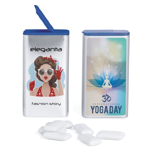 Duo Chewing-Gums Menthe en Sachet Personnalisable - Goodies Publicitaires