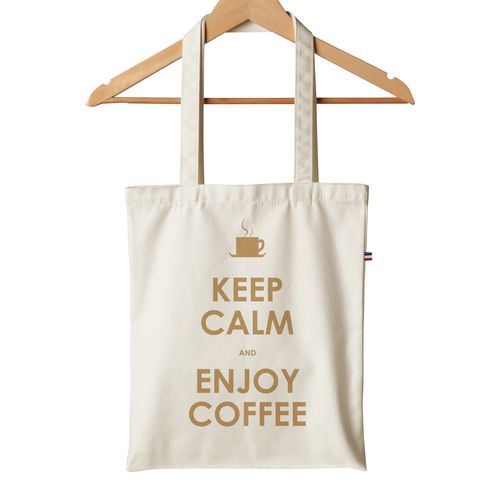 Sac Shopping Bio Français LUCETTE - Coton Bio 165g Personnalisable