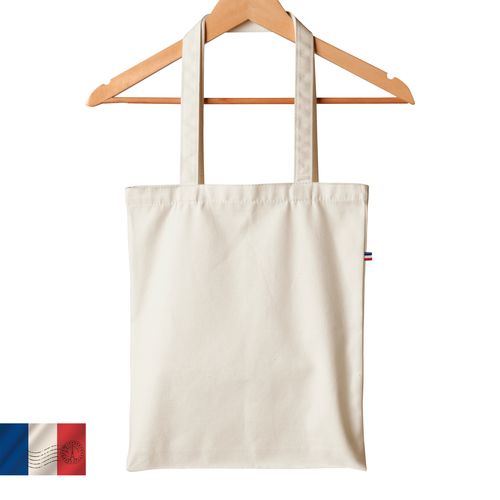 Sac Shopping Bio Français LUCETTE - Coton Bio 165g Personnalisable