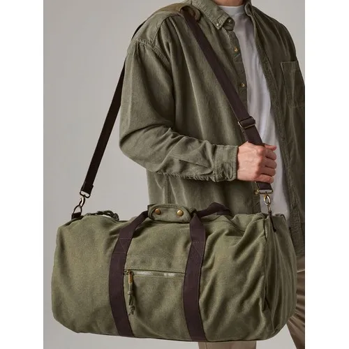 Sac Vintage Canvas Holdall