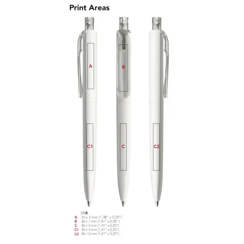 Stylo Bille Métal Clip Matt - Personnalisable par Sérigraphie