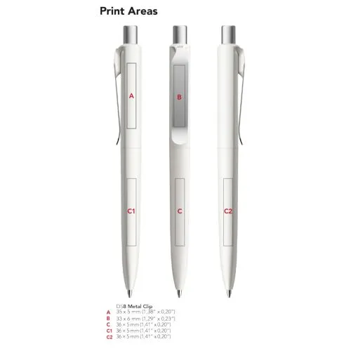 Stylo Bille Métal Clip Matt - Personnalisable par Sérigraphie