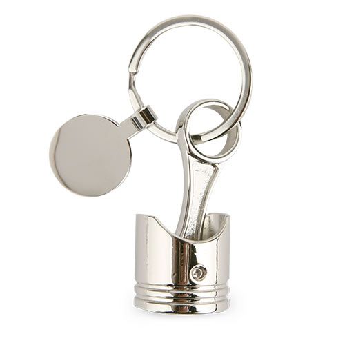 Porte-clés Métallique Piston Personnalisable avec Coffret Floqué