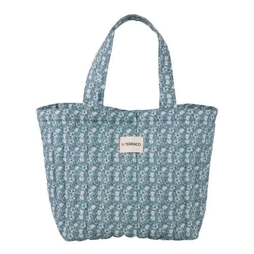 Sac Matelassé Soufflet Personnalisable - Polyester Blanc Premium