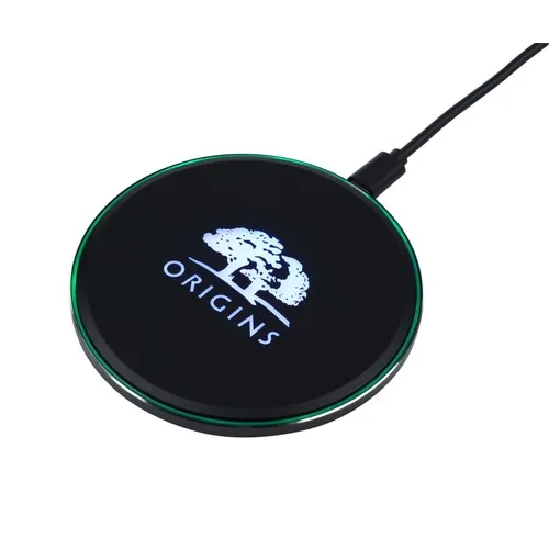 Chargeur sans fil Centaurus 10W output Bambou clair