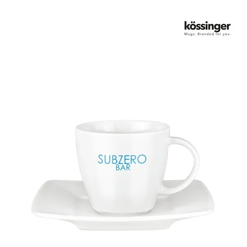 Set Espresso Porcelaine Personnalisable - Tasse et Sous-Tasse
