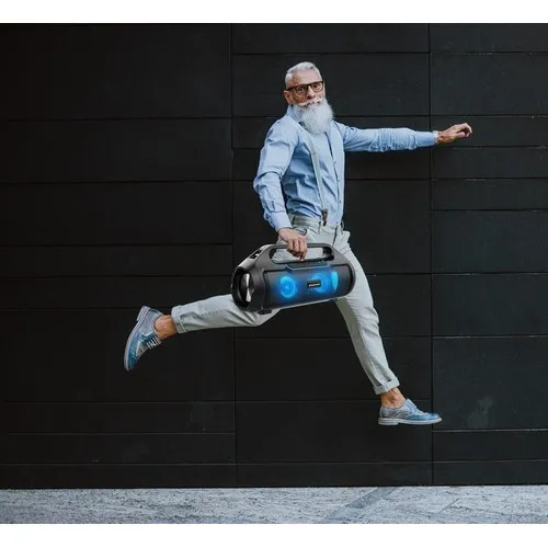 Enceinte LED Portable 17W avec Poignée - Personnalisable