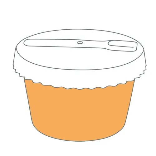 Coupe à glace publicitaire Jogi 270 - Porcelaine avec couvercle