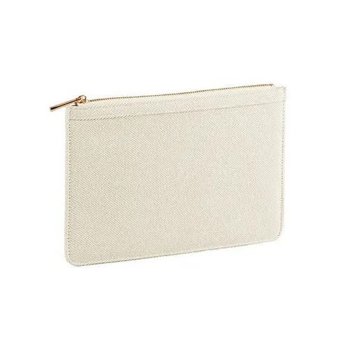 Pochette Accessoires Imprimé Léopard - Coton Recyclé Personnalisable