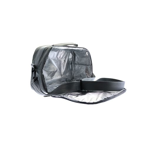 Sac Isotherme Bento 8L Gris RPET - Personnalisable par Sérigraphie