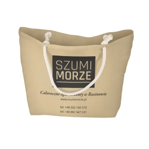 Sac de Plage Personnalisable avec Fond Renforcé