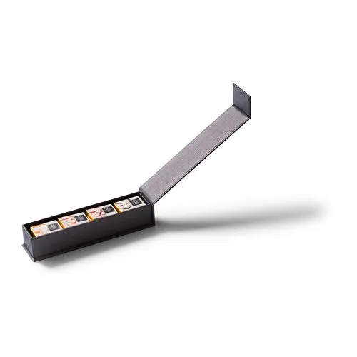 Coffret Prestige 16 Carrés de Chocolat Assortis Personnalisables