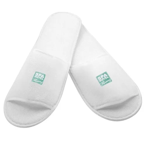Chaussons Éponge de Voyage Personnalisables - Confort Premium