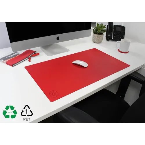 Sous-main XL Flexible Éco-responsable en rPET - Format 60x35cm