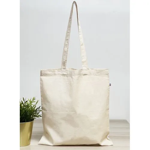 Sac Coton Bio Anses Longues 150g - Fabrication Française