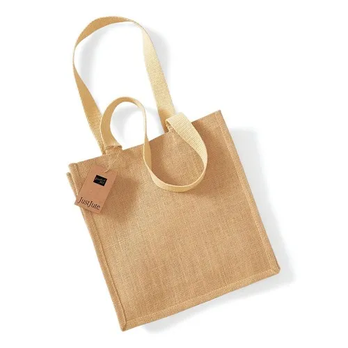 Sac shopping compact en Jute