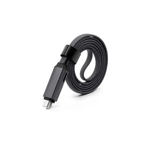 Câble de charge rapide Data transfer Type C to Lightning Gris