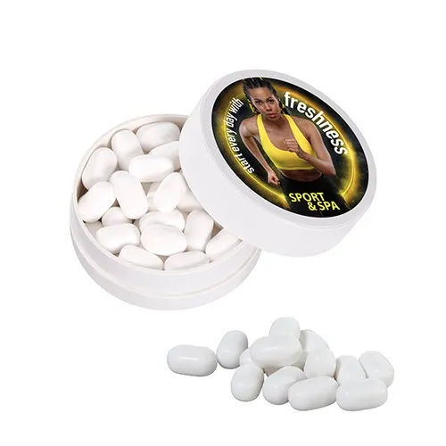 Boîte Papier XS Tic Tac Personnalisable - Dragées Menthe 15g